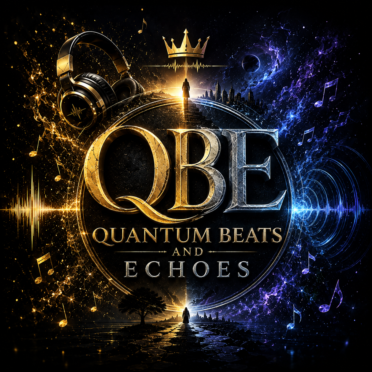 Quantum Beats and Echoes — QBE logo